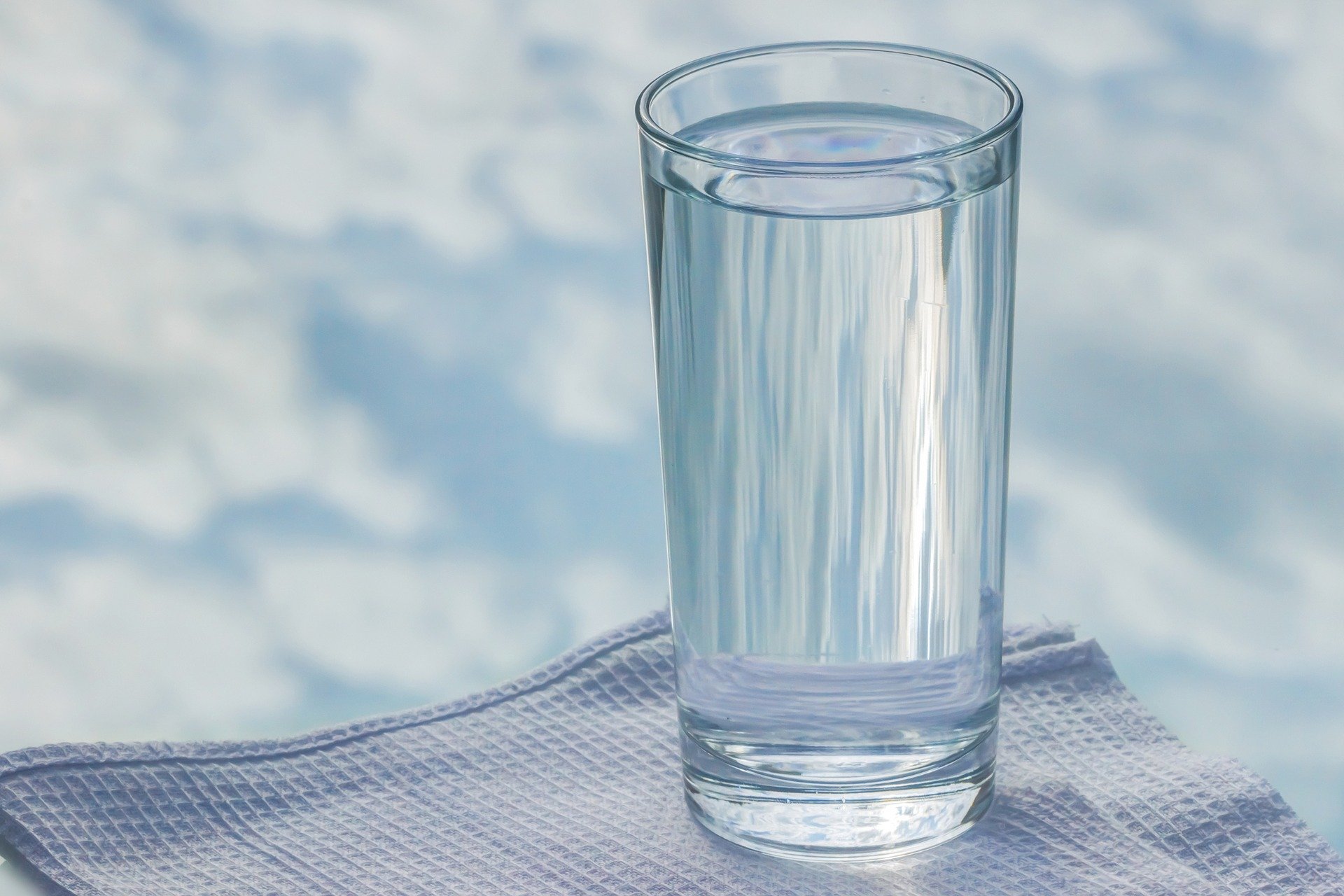 glass of water